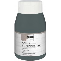 75122 Peinture a  la Craie 500 ML Bouteille en Plastique Douce Couleur Mate cremeuse couvrante Sechage Rapide pour Effets uses, 