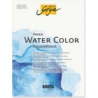 Solo Goya Paper Water Color, Aquarelle Bloc de 20 Feuilles