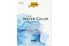 Solo Goya Paper Water Color, Aquarelle Bloc de 20 Feuilles