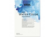 69011 - Paper Water Color, Bloc de Papier Aquarelle, DIN A4, 10 Feuilles