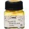 16632 - Glass & Porcelain Chalky Yellow Safran Verre 20 ml - Peinture douce - Peinture pour verre et porcelaine a ba