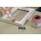 Peinture a  la craie 75326 - Couleur menthe glacee dans une boite en plastique de 150 ml - Couleur douce - Mat - Couvrante - Sec