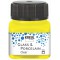 16291 - Glass & Porcelain Clear jaune, en verre de 20 ml, peinture transparente pour verre et porcelaine a  base d'eau, sechage 