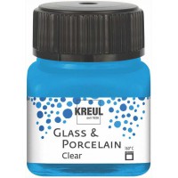 - Peinture pour Verre et Porcelaine, 10018319, Bleu ocean, 20 ML
