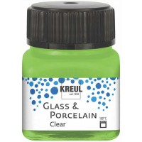 Peinture pour Verre et Porcelaine, Vert Pomme, 20 ML
