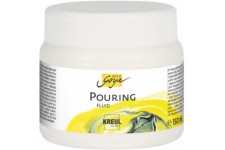 Solo Goya Pouring Fluid 87201 Pot de 150 ml de liquide acrylique pour techniques de coulee et de fluide, a  base d'eau, optimise