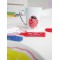 27157 MUCKI crayons en porcelaine pour oeuvres d'art personnalisees, 2-5 mm, 5 stylos en jaune, rouge, bleu, vert et noir - Vers