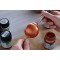 77586 - Acrylique Metallique, 50 ml verre en or rose metallique, peinture acrylique glamour a  effet metallique a  base d'eau, c