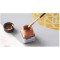 Color Living 77601 Lot de 6 peintures acryliques metalliques de 20 ml et un pinceau, peinture acrylique glamour avec effet metal