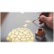 Color Living 77601 Lot de 6 peintures acryliques metalliques de 20 ml et un pinceau, peinture acrylique glamour avec effet metal