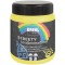 43102 Peinture de rue Streety jaune caoutchouc 200 ml, craie liquide lavable pour peindre avec pinceau ou scooter, craie liquide