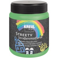 Streety Rue 200 ML Peinture Craie Liquide Vegetalien Testee dermatologiquement Lavable, Vert Paille d'herbe, (1er Pack), Set de 