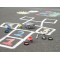 43100 Streety Kit de demarrage pour peinture sur route 4 couleurs 200 ml avec pinceau ou scooter, craie liquide vegetalienne tes