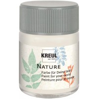 49421 - Nature Snow Crystal en pot de 50 ml, peinture a l'eau, fabriquee a partir de matieres premieres durables et