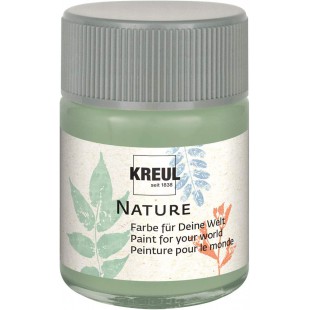 49428 - Nature Eucalyptus en pot de 50 ml, peinture a l'eau, fabriquee a partir de matieres premieres durables et n
