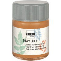 49430 - Argile naturelle en pot de 50 ml, peinture a base d'eau, fabriquee a partir de matieres premieres durables 