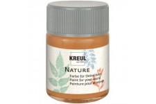 49430 - Argile naturelle en pot de 50 ml, peinture a base d'eau, fabriquee a partir de matieres premieres durables 