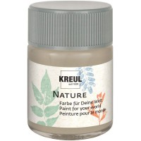 49431 Nature Galet en verre de 50 ml, peinture a base d'eau, a base de matieres premieres durables, naturelles, cre