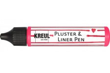 49823 Pluster & Liner Pen Peinture fluorescente sous lumiere noire pour decorer et decorer les decorations 3D Effet 3