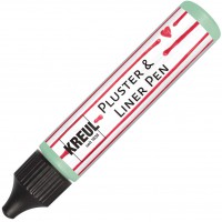 49826 Pluster & Liner Pen Menthe Pluster Peinture Pluster pour decorer et decorer 3D Effet deco au four avec fer a r