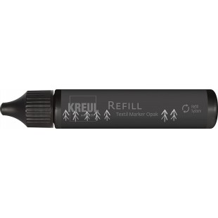 Recharge noire 92792 92792 - equivalent a  environ 4 recharges de stylos - Stylo avec marqueur d'encre textile Opaque - Recharge