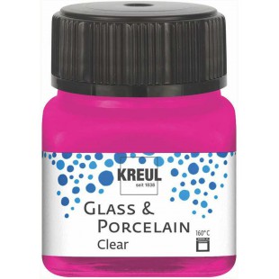 - Verre et Porcelaine Transparente, 640806, Rose, 20 ML