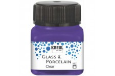 - Jouet en Verre et Porcelaine Clear, 640807, Violet, 20 ML
