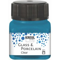 - Jouet en Verre et Porcelaine Clear, 640811, Bleu Cyan, 20 ML