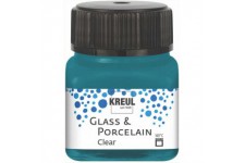 - Verre et Porcelaine Transparente, 640812, Turquoise, 20 ML