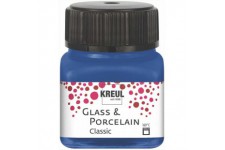 - Verre et Porcelaine Classique, 640814, Bleu Cobalt, 20 ML