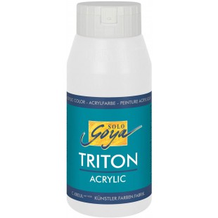 Solo Goya Triton Acrylic Basic, WeiB, 0