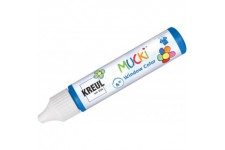 Mucki 24411 - Peinture pour fenetre a  base d'eau, sans paraben, sans gluten, sans lactose, vegetalien, facile a  colorier, lava