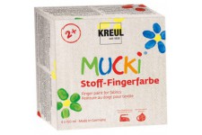 28400 Mucki textile Peinture doigt (4 pieces)