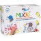  Peinture aux doigts "MUCKI", kit 5 x 50 ml