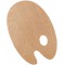 Solo Goya Palette en bois de hetre peint a  3 couches de surface universelle pour peinture a  l'huile et acrylique 5 mm d'epaiss