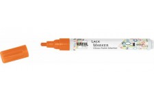 Hobby Line 47009 - Stylo peinture laque avec pointes arrondis Taille M 2-4 mm - Orange