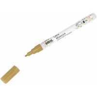 47220 - Hobby Line Marqueur permanent FINE, pointe ronde, 1-2 mm, dore