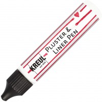 49801 Liner Pen Blanc, 29 ML, Couleur pluster decorer, pour des Effets de decoration par Le Biais de pluies dans Le F