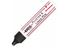 49801 Liner Pen Blanc, 29 ML, Couleur pluster decorer, pour des Effets de decoration par Le Biais de pluies dans Le F