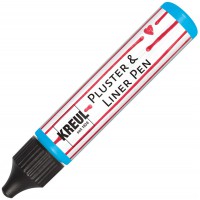 49811 Liner Pen Bleu Ciel, 29 ML, Couleur pluster decorer, pour des Effets de decoration en ajoutant Un Fer a Repass