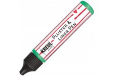 49815 - Pluster & Liner Pen Vert mai, 29 ML, Couleur pluster decorer avec des Effets de decoration en ajoutant Un Fer