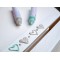 49815 - Pluster & Liner Pen Vert mai, 29 ML, Couleur pluster decorer avec des Effets de decoration en ajoutant Un Fer