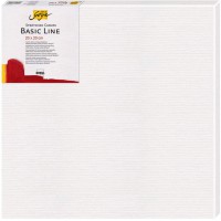 Solo Goya Basic Line 62020 Toile en coton 4 couches d'appret Ideal pour les peintures a  l'huile, acrylique et gouache 20 x 20 c