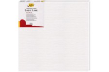 Solo Goya Basic Line 62020 Toile en coton 4 couches d'appret Ideal pour les peintures a  l'huile, acrylique et gouache 20 x 20 c