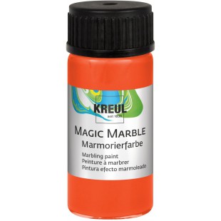 73204 Magic Marble Peinture pour marbrure, 20 ML, Orange