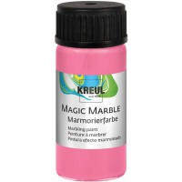 - Peinture pour marbrure Magic Marble-Rose-20 ML, 624430, Rose, Taille Unique