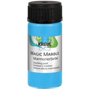 - Peinture pour marbrure Magic Marble clair-20 ML, 624432, Bleu Clair, Hellblau