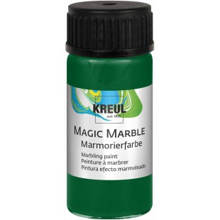 73215 Magic Marble, 20 ML, Verte, Peinture a  marbrer pour des Motifs aleatoires et des Effets de Couleur Uniques, 624436