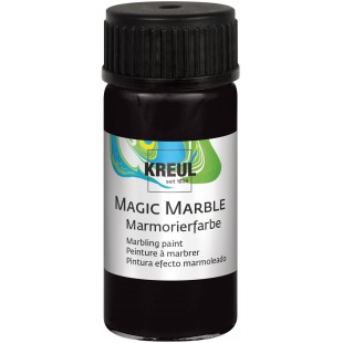 Peinture a marbrer Magic Marble 73218 - 20 ML - Noir