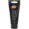 Solo Goya Acrylique 84126 - Tube de 100 ml - Couleur noire cremeuse polyvalente de qualite etudiante, a base d'eau, 